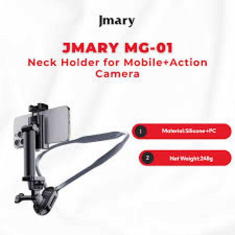 JMARY MG-01 Neck Holder for Mobile + Action Camera