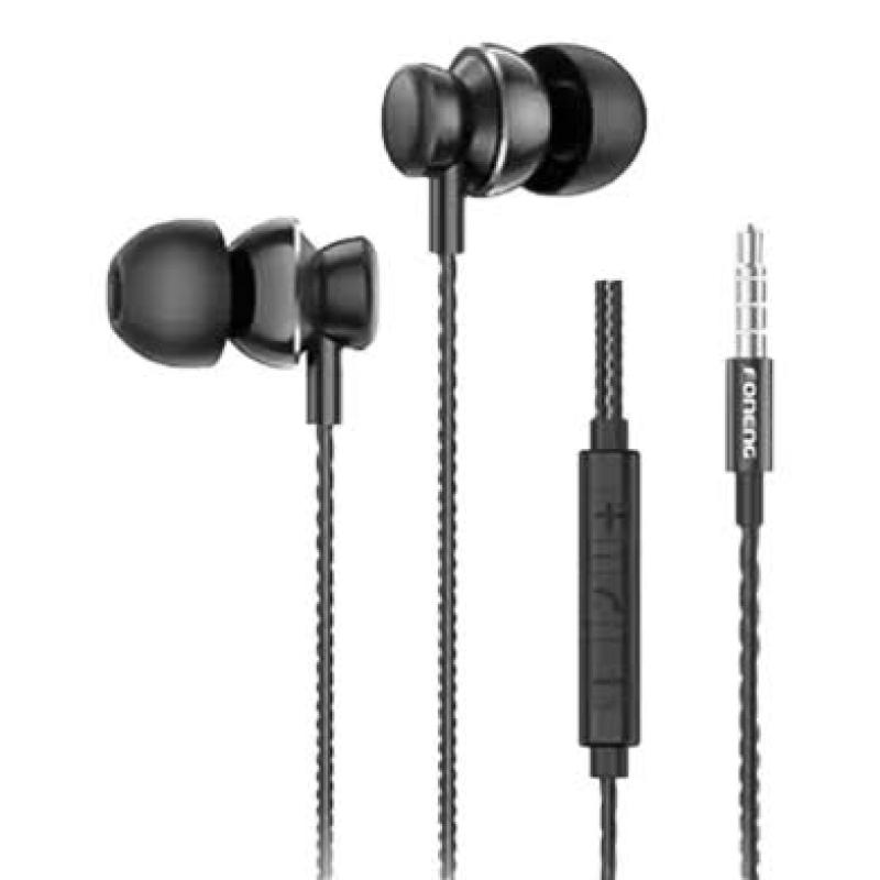 FONENG T67 In-Ear Metal Wired 3.5mm Earphone with Mic