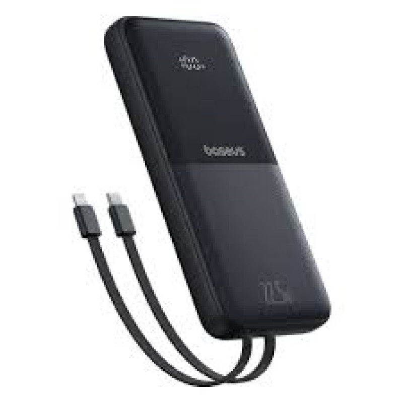 Baseus PPJP312 20,000mAh 22.5W Power Bank with Attached Type-C & Lightning Cable