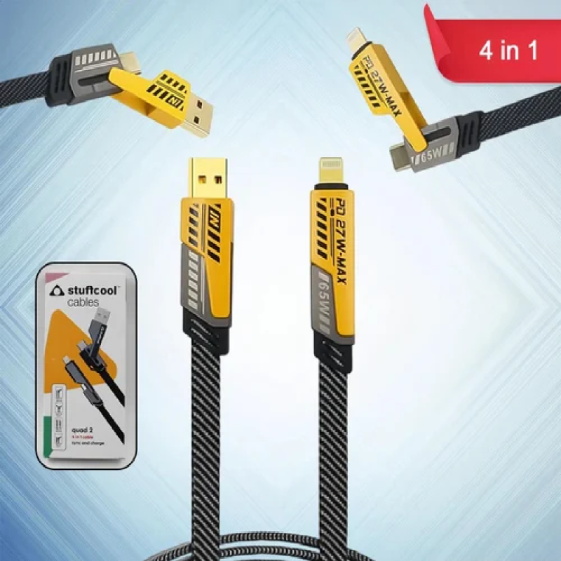 AirMars PD 65w 4 in 1 Fast Charging Cable