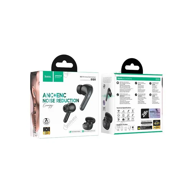 Hoco EQ5 ANC+ENC TWS Earbuds