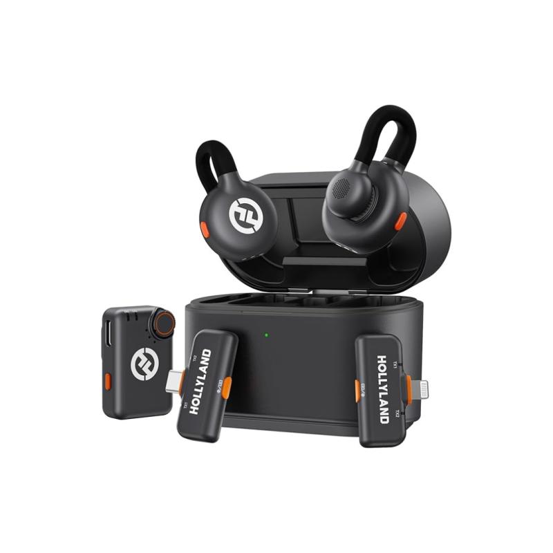 Hollyland LARK M2S Ultimate Combo 2-Person Wireless Microphone