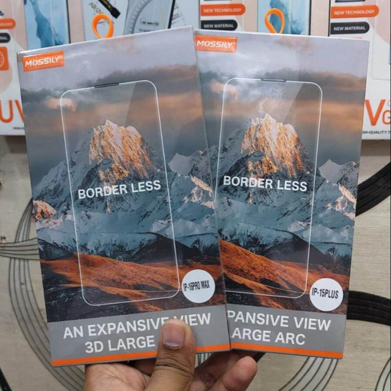 MOSSILY BORDER LESS Screen Protector For iPhone 17 Pro Max