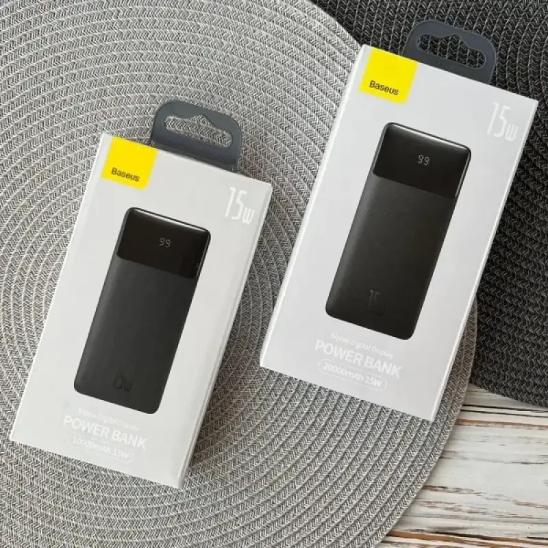 Baseus Bipow Digital Display Power bank 10000mAh 15W PPBD10