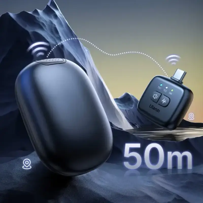 Ulanzi A30 Wireless Lavalier Tiny Microphone