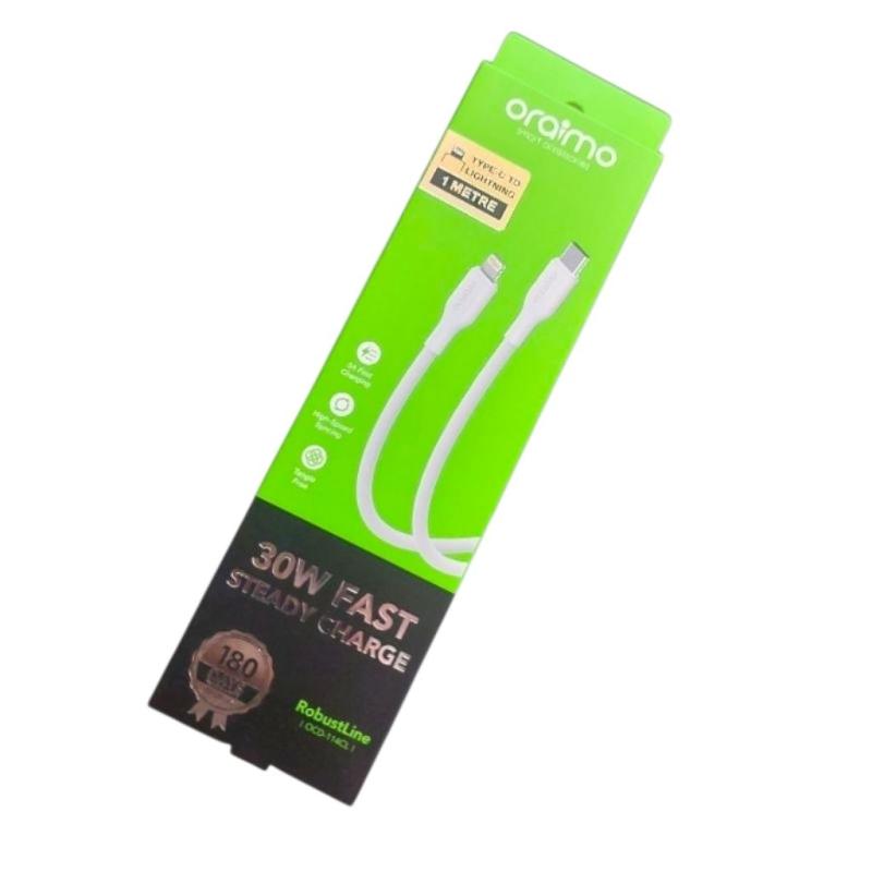 oraimo RobustLine 30W FAST STEADY CHARGE Data Cable OCD-114CL
