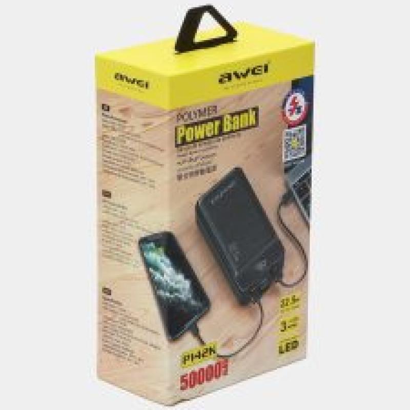 Awei P42K 22.5W 50000mAh Portable Power Bank
