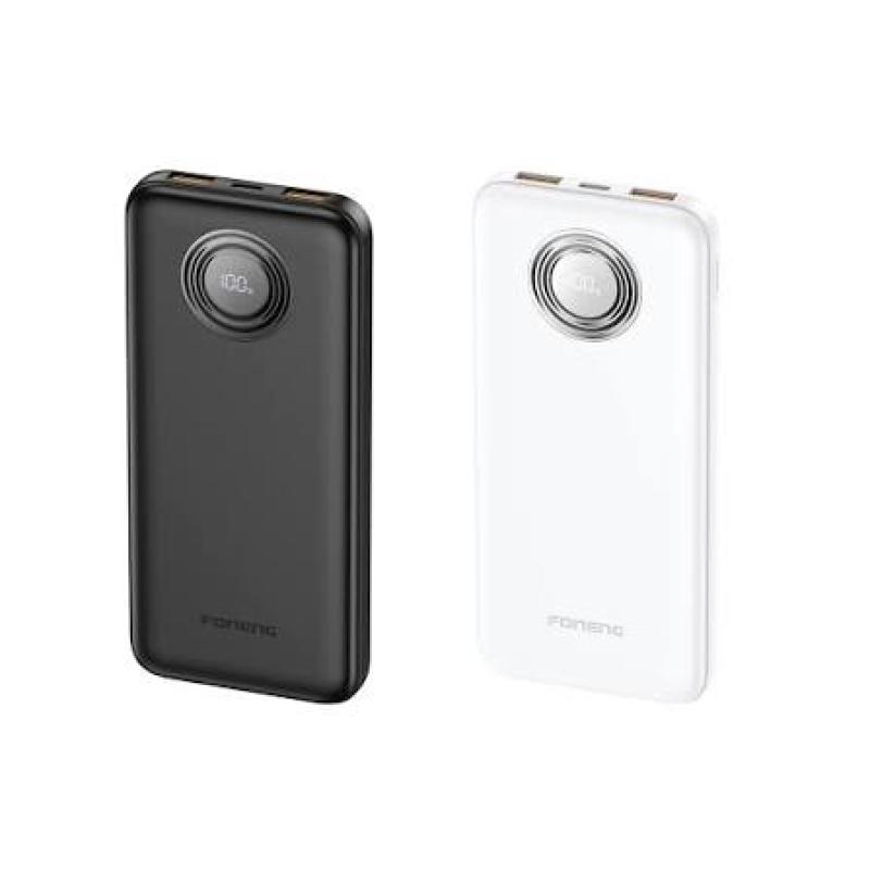 Foneng (PX101) 10000mAh 22.5W Power Bank with 3 Outputs